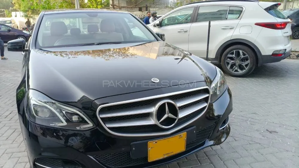 Mercedes Benz E Class 2014 for Sale in Karachi Image-1
