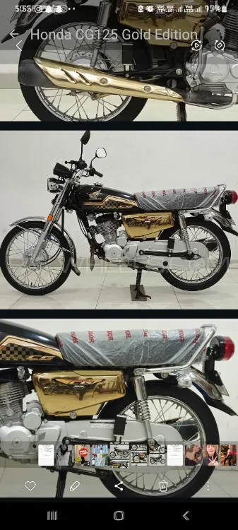 Honda CG 125S GOLD 2024 for Sale Image-1
