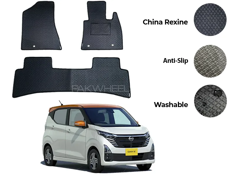Nissan Dayz China Rexine Floor Mat 2PCS - Model 2020-2025 Image-1