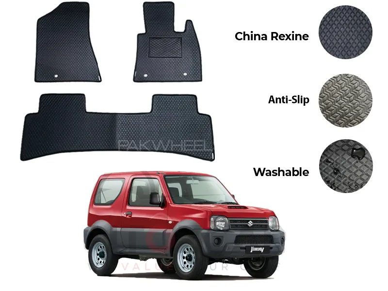Suzuki Jimny China Rexine Floor Mat 4PCS - Model 1998-2018