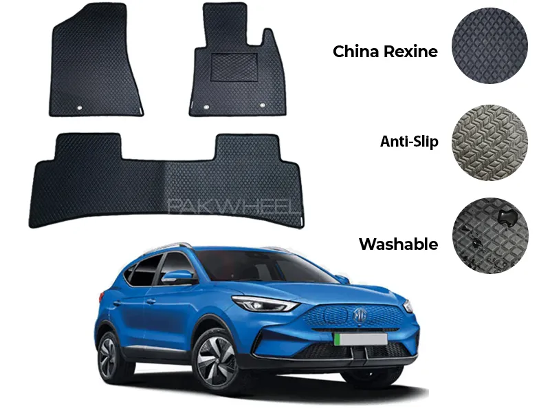 MG ZS EV China Rexine Floor Mat 3PCS - Model 2021-2025 Image-1