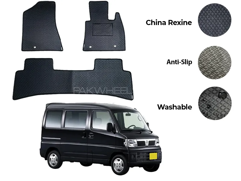 Nissan Clipper China Rexine Floor Mat 3PCS - Model 2007-2010 Image-1