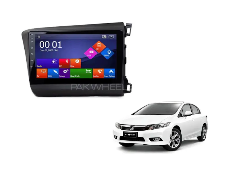 Honda Civic Rebirth 2012-2015 Android Panel  Image-1