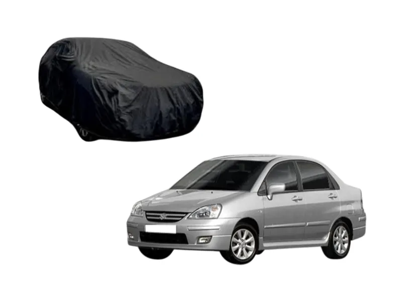 Suzuki Liana Black Coat Parachute Top Cover Image-1