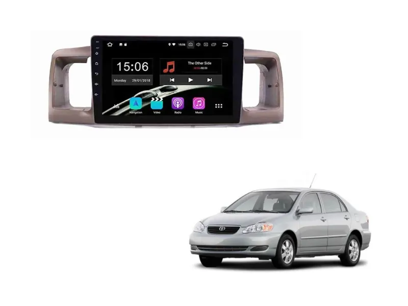 Toyota Corolla 2002-2008  Android Panel  Image-1