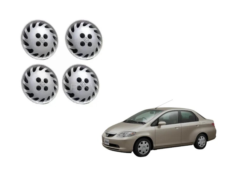 4PCS Honda City 2003-2006 Wheel Cap 13inch Image-1