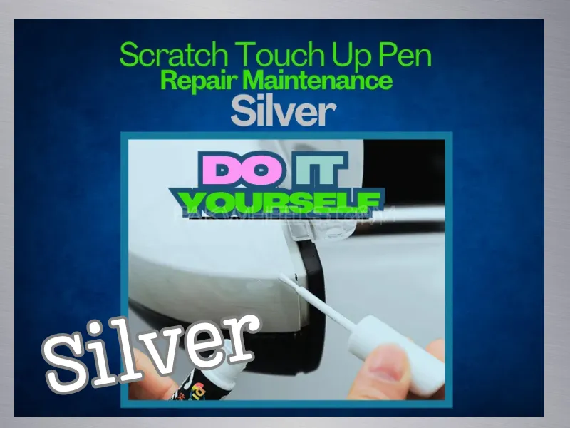 Universal Car Coat Scratch Clear Repair Paint Pen Touch Up Pen Repair Maintenance Paint Care Silver Image-1