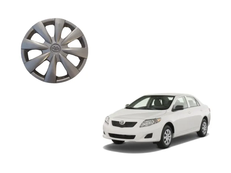 4PCS Toyota Corolla 2009-2014 Wheel Cap 15inch Image-1