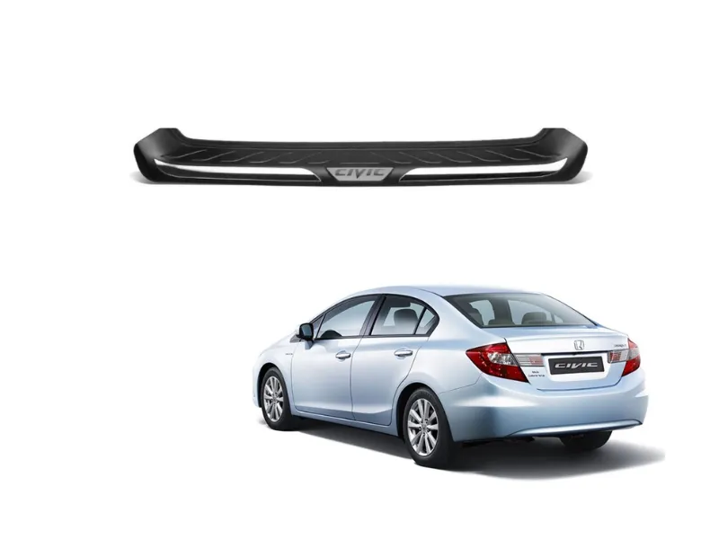 Honda Civic 2012-2016 Rear Bumper Protector Image-1
