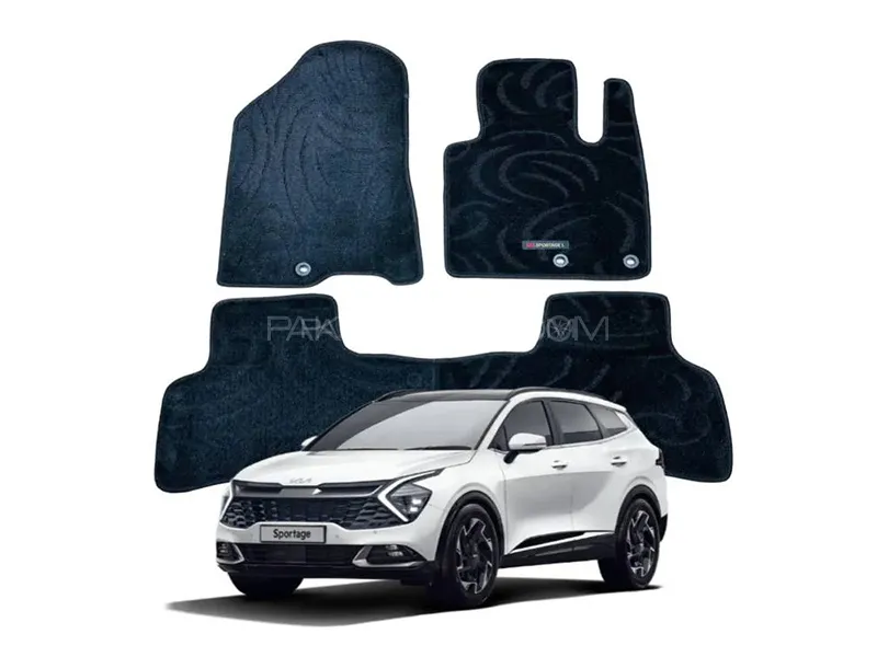 Kia Sportage L Alpha 2025 Executive Carpet Floor Mats - 3 Pcs