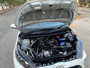 TOYOTA YARIS HATCHBACK G PACKAGE (1000cc)
Model 2021 and Registration 2024
Choice Registered “333”
4.5 Grade Auction Sheet Available & Attached 
Only 35,000 KM Import Mileage 
37,000 Driven Now
Only 1500 km driven locally 
Complete service history available 
Pearl White Color
Bumper to Bumper Original Guaranteed 100%
First Owner
Automatic transmission 
PUSH START
CLIMATE A/C 
APPLE CAR PLAY BLUETOOTH 
MULTIMEDIA STEERING
DIGITAL METER
RETRACTABLE MIRRORS
RADAR
ETC
Too Many Extras 
Leather Seats 
As Good as zero meter
EXCHANGE POSSIBLE WITH ANY CAR

For inspection
Available at SUPREME  CARS
Plot # 151/F,Under Imam heights,Shop no.1&2, Main Khalid Bin Walid Rd, Karachi, Sindh 75400

|  Premium Cars  |  Best Prices  |  Optimum Performance | 
#supremecarsgang