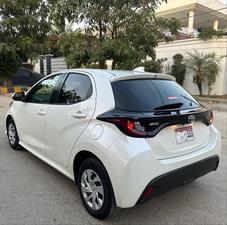 TOYOTA YARIS HATCHBACK G PACKAGE (1000cc)
Model 2021 and Registration 2024
Choice Registered “333”
4.5 Grade Auction Sheet Available & Attached 
Only 35,000 KM Import Mileage 
37,000 Driven Now
Only 1500 km driven locally 
Complete service history available 
Pearl White Color
Bumper to Bumper Original Guaranteed 100%
First Owner
Automatic transmission 
PUSH START
CLIMATE A/C 
APPLE CAR PLAY BLUETOOTH 
MULTIMEDIA STEERING
DIGITAL METER
RETRACTABLE MIRRORS
RADAR
ETC
Too Many Extras 
Leather Seats 
As Good as zero meter
EXCHANGE POSSIBLE WITH ANY CAR

For inspection
Available at SUPREME  CARS
Plot # 151/F,Under Imam heights,Shop no.1&2, Main Khalid Bin Walid Rd, Karachi, Sindh 75400

|  Premium Cars  |  Best Prices  |  Optimum Performance | 
#supremecarsgang