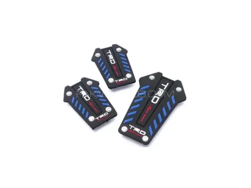 Universal TRD Anti Slip Pedals Cover Set Image-1