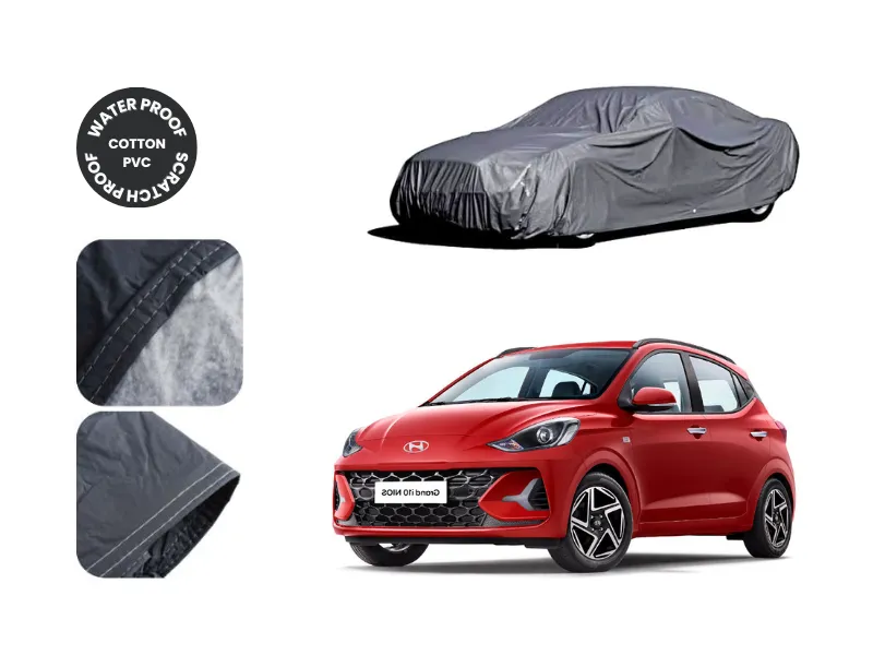 Zingfix Hyundai Grand i10 Premium Waterproof Top Cover – Dust & Scratch Protection Image-1