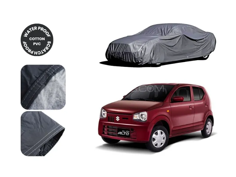 Zingfix Suzuki Alto 2019-2025 Premium Waterproof Top Cover – Dust & Scratch Protection Image-1