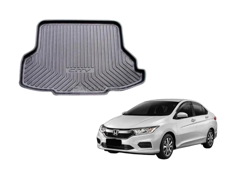 Honda City 2022-2025 Trunk Tray | PVC Liner | Trunk Protection Image-1