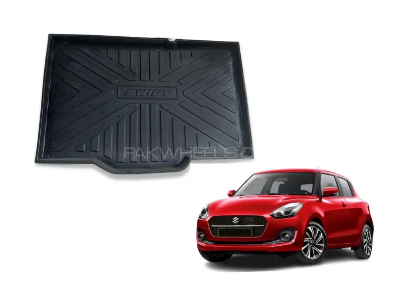 Suzuki Swift 2022-2025 Trunk Tray | PVC Liner | Trunk Protection Image-1
