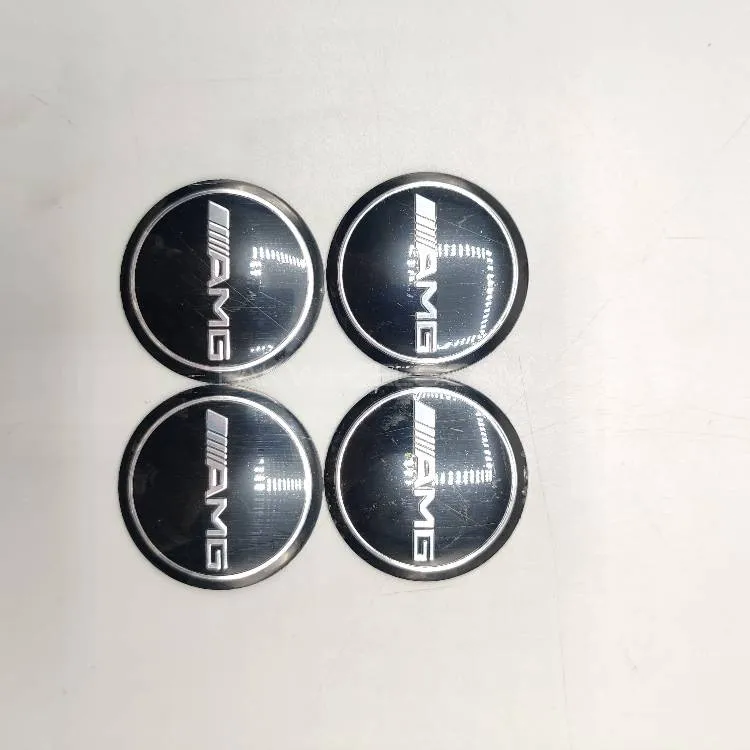 Universal 5.6mm Metal patri Wheel Logo in Premium Quality 4 Pcs Set Image-1