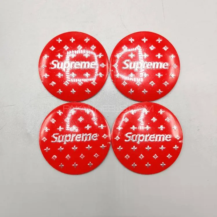 Universal 5.6mm Metal patri Wheel Logo in Premium Quality 4 Pcs Set Image-1