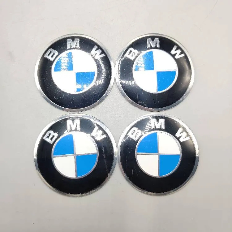 Universal 7.0mm Metal patri Wheel Logo in Premium Quality 4 Pcs Set Image-1