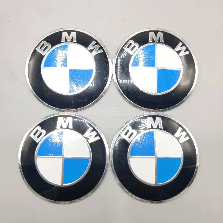 Universal 7.5mm Metal patri Wheel Logo in Premium Quality 4 Pcs Set Image-1
