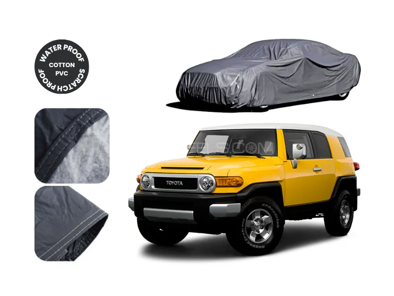 Zingfix Toyota FJ Cruiser Premium Waterproof Top Cover – Dust & Scratch Protection Image-1