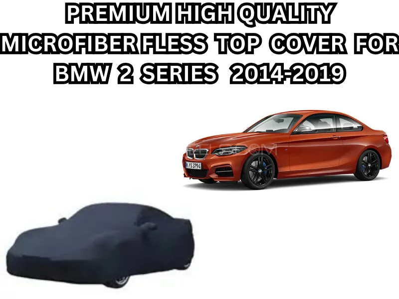 Premium Waterproof Microfiber Fleece Top Cover for BMW 2 Series (2014–2019) Image-1
