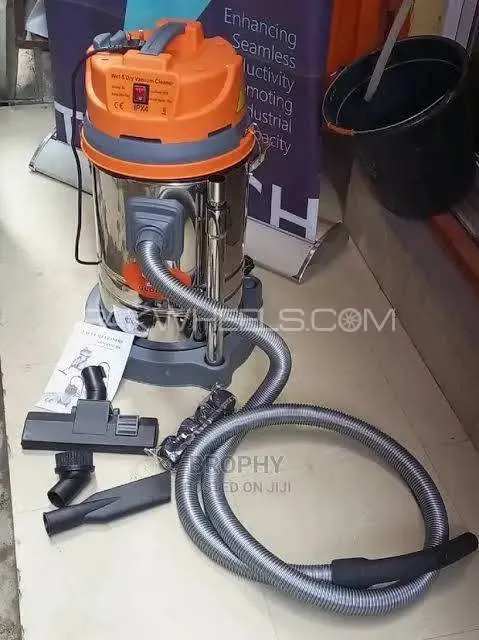 German High Power Wet & Dry Vacuum Cleaner 1500 Watt Copper Image-1