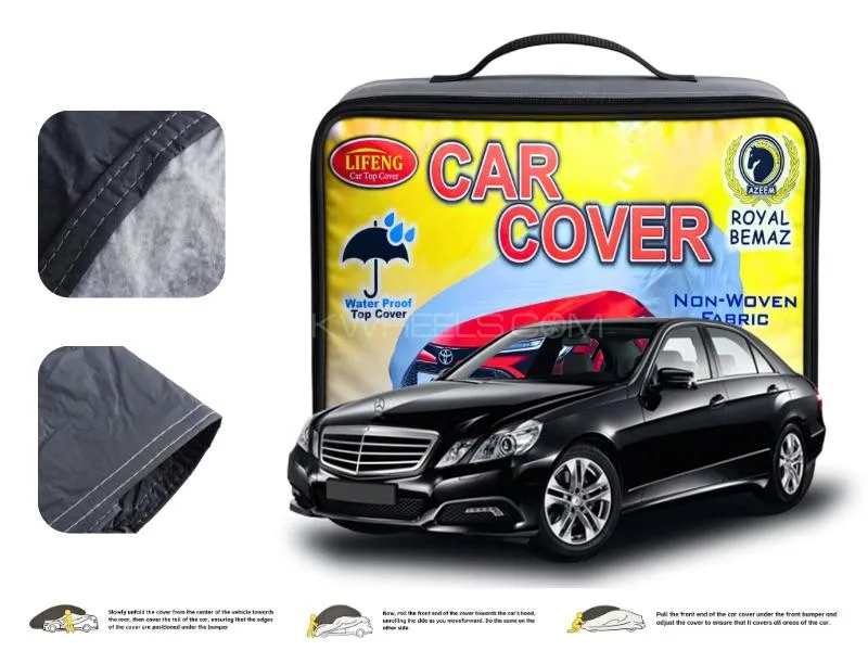 Mercedes Benz W212 Double Coat PVC With Cotton Car Cover Image-1