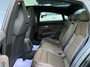 Audi etron GT 
Model: 2022 
Mileage: 4,000 km 
Reg: 2022 khi 

*PPF Coated 
*Black with truffle brown interior
*Front sports pro seats
*Front ventilated seats
*Privacy glass (dark tinted windows) 
*Interior in Nappa leather/Dinamica microfibres
*Perforated leather with honeycomb stitch 
*Bang & Olufsen 3D sound system
*Adaptive air suspension 
*Decorative inserts in Matte Carbon Twill

Calling and Visiting Hours. 

Monday to Saturday

11:00 AM to 7:00 PM