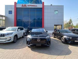Mercedes EQS 580+ 
Premium Exclusive 
Model: 2023 
Mileage: 12,800km
Unregistered
Import: Dec 2024 

*Cream Leather interior
*Heads up display 
*Rear entertainment
*Panoramic sunroof
*Burmester sound system
*360 cameras
*Distronic (advance adaptive cruise control)
*Active radar
*Electric seats 
*7 seater

Calling and Visiting Hours

Monday to Saturday

11:00 AM to 7:00 PM