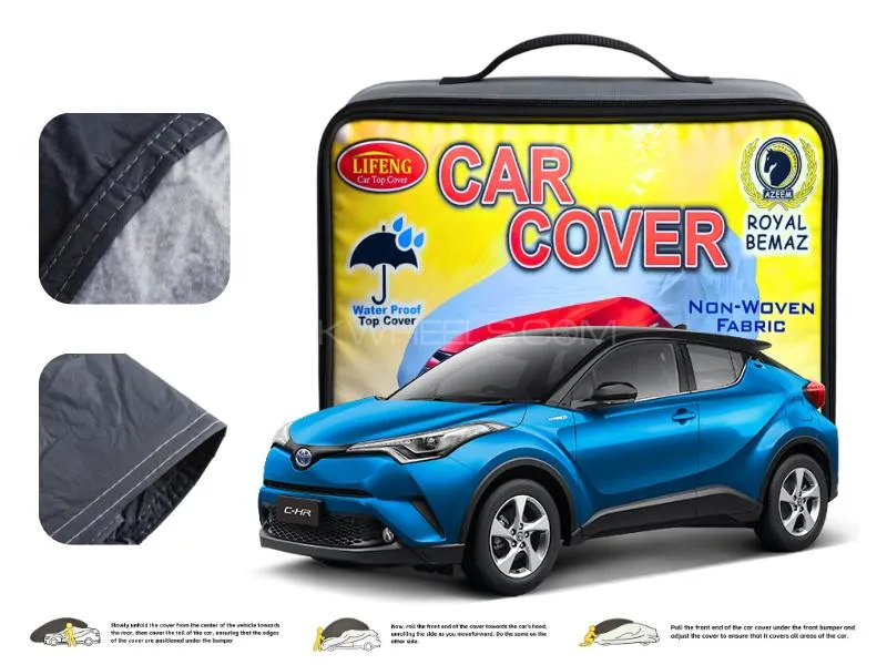 Toyota CHR Double Coat PVC With Cotton Car Cover Image-1