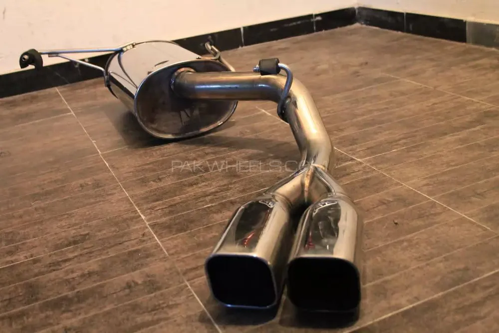 FGK MODELLISTA CHAMBERED EXHAUST DUAL SQUARE TIP Image-1