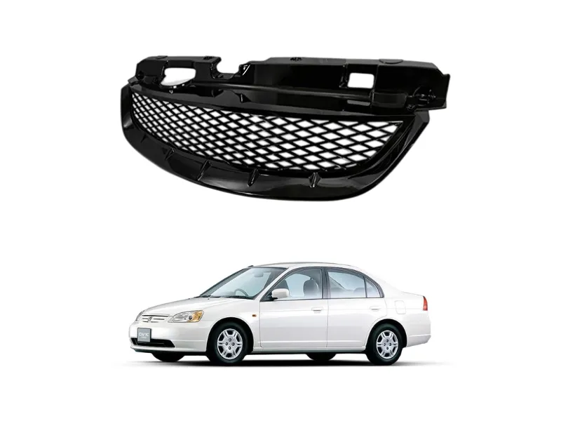 Honda Civic Cat Eye 2001-2003 Front Grill Image-1
