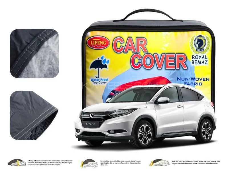 Honda Vezel Double Coated PVC With Cotton Car Cover Image-1