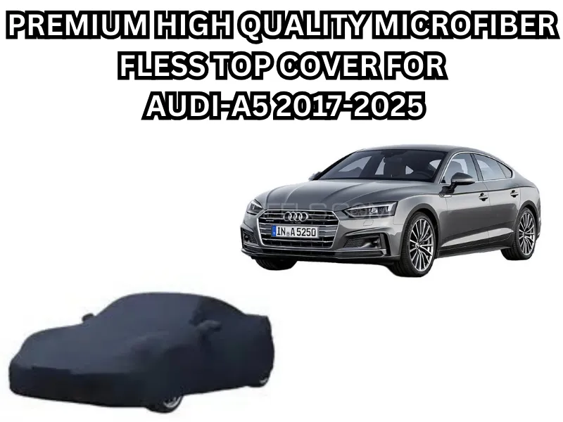 Premium High-Quality Microfiber Fleece Top Cover For Audi A5 (2017–2025) Image-1