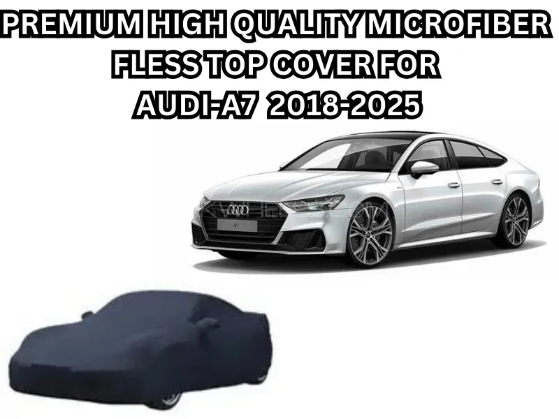 Premium High-Quality Microfiber Fleece Top Cover For Audi A7 (2018–2025) Image-1