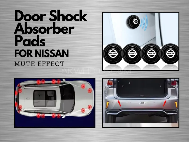 10 Pcs Door Shock Absorber Pads Buffer Bumper Pads Shock Absorption Sound Insulation Rubber Nissan Image-1