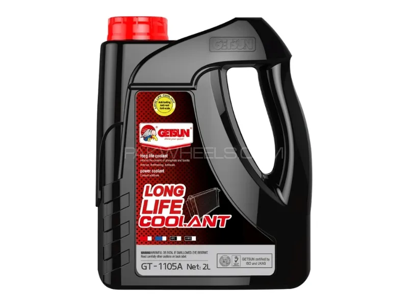 Getsun Long Life Coolant 2 Liter Red Image-1