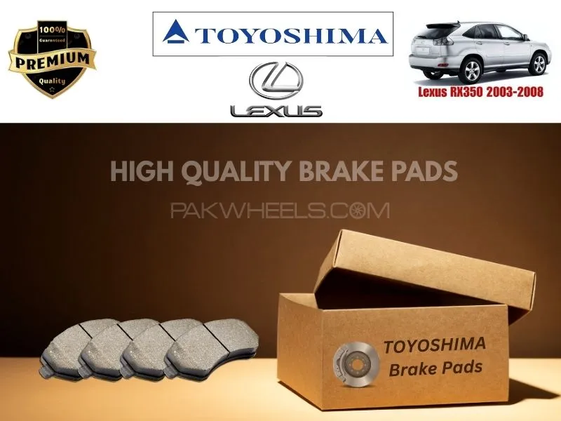 Lexus RX350 2003-2008 Front Brake Pads - High Quality Image-1