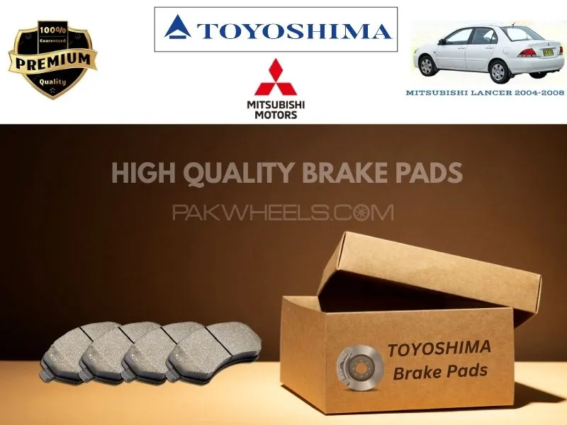 Mitsubishi Lancer 2004-2008 Front Brake Pads - High Quality Image-1