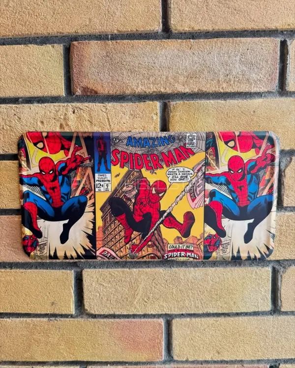Spider-Man Metal Licence Plate 2 Image-1