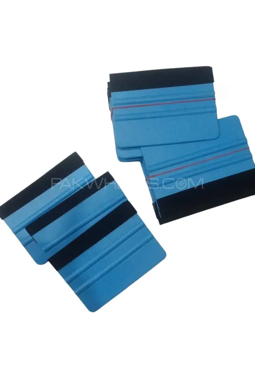 Blue Sticker Scraper Wrapping Vinyl Squeegee Image-1