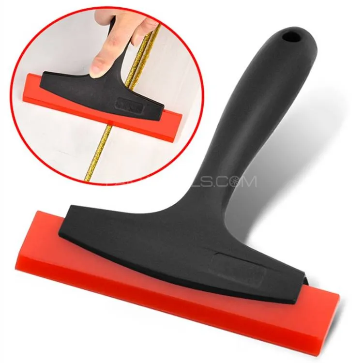 Multifunction Tile Gap Filling Cleaning Scraper Car Film Tint Glass Snow Ice Trowel Remover Image-1
