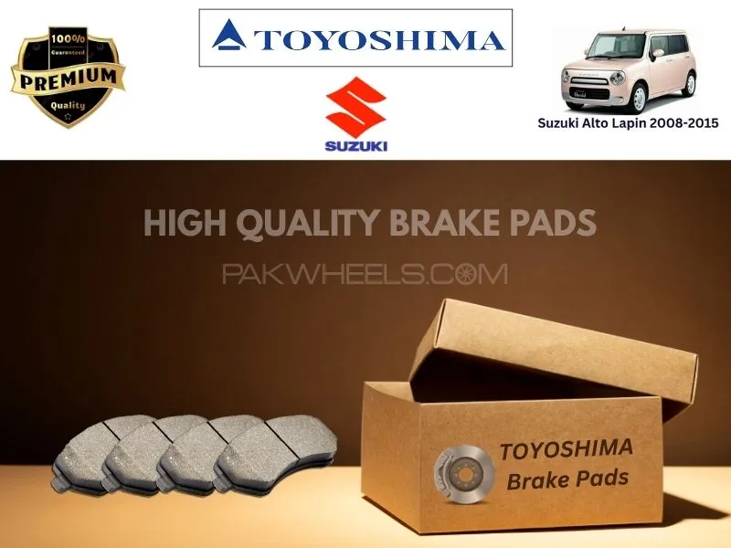 Suzuki Alto Lapin 2008-2015 Toyoshima Front Brake Pads - High Quality Image-1
