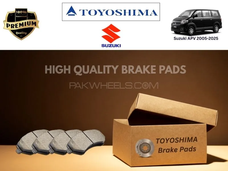 Suzuki APV  2005-2025 Toyoshima Front Brake Pads - High Quality Image-1