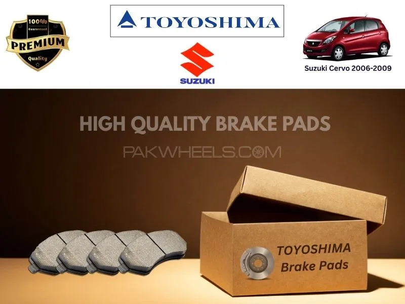 Suzuki Cervo 2006-2009 Toyoshima Front Brake Pads - High Quality Image-1