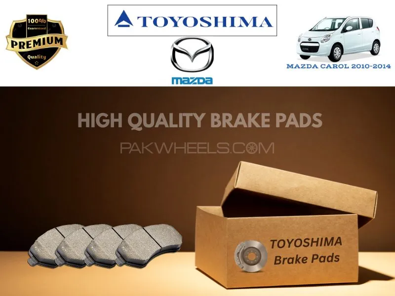 Mazda Carol 2010-2014 Toyoshima Front Brake Pads - High Quality Image-1