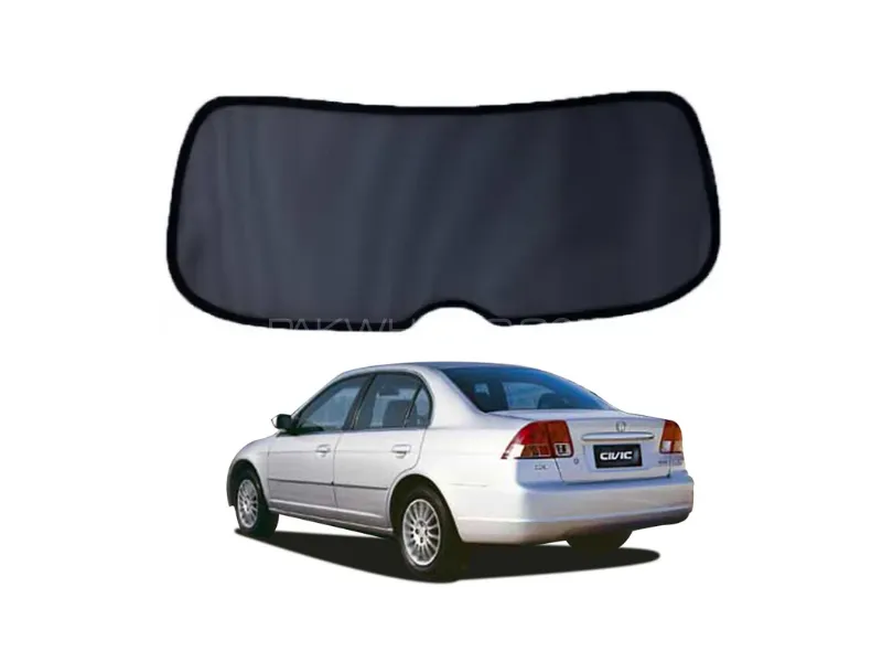 Rear Sunshade for Honda Civic 2001-2005 | Custom Fit Window Back Shade Image-1
