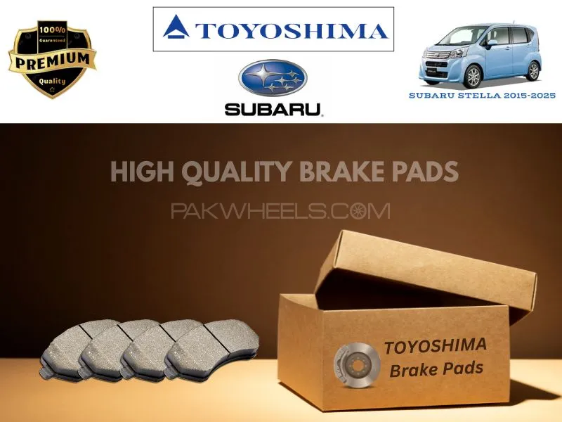 Subaru Stella  2011-2025 Toyoshima Front Brake Pads - High Quality Image-1